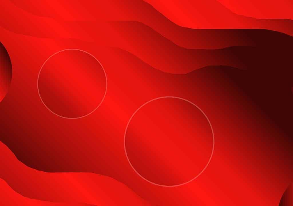 Red dark abstract background with ellips