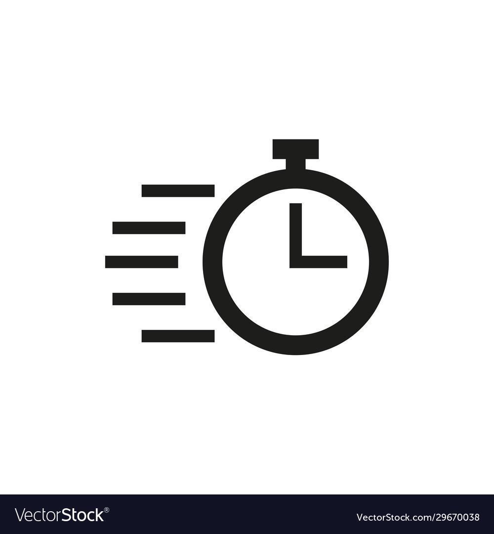 speed icon simple vector 29670038