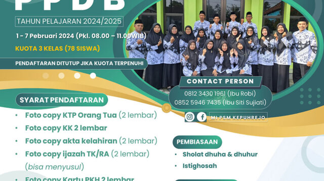 Contoh ppdb tahun ajaran 2024/2025